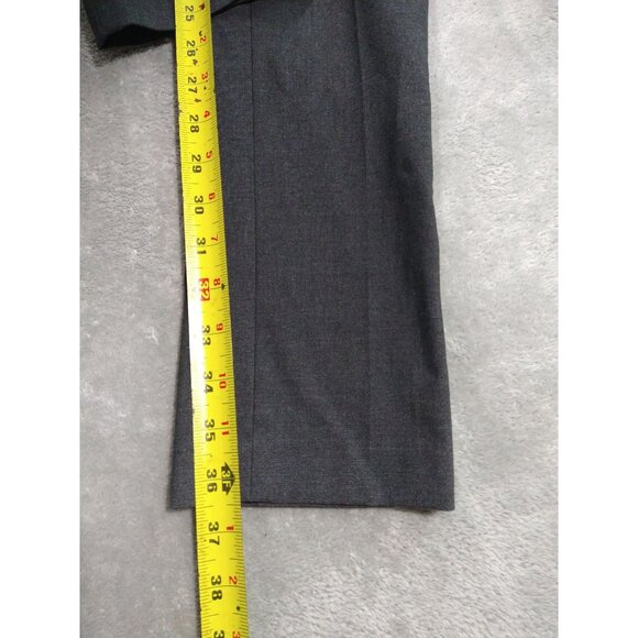 ASOS Design Dress Pants Mens 32x38 Gray Skinny Tapered Leg Mid Rise Flat Front - Picture 5 of 9